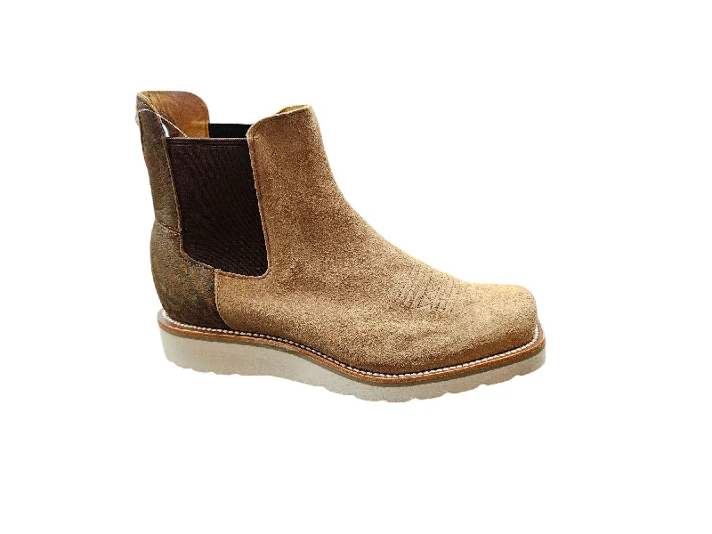 Stylish Boots For Work MEN'S HORSEPOWER CHELSEA BOOTS Tobacco Suede HP2203
