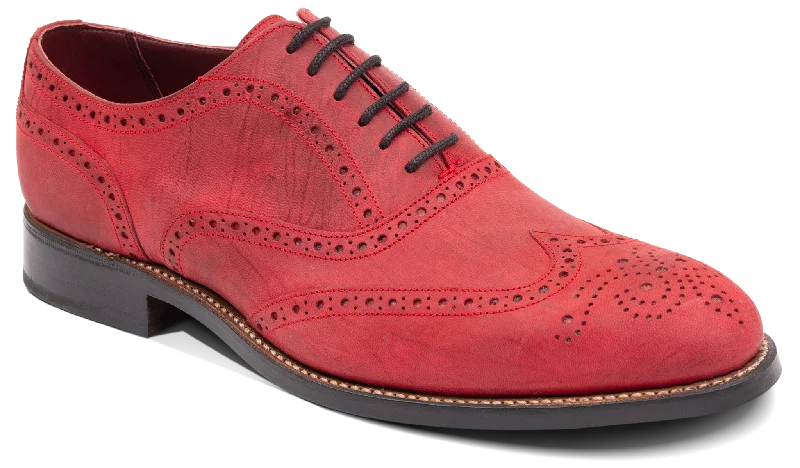 Comfortable Loafers For Men Brando 2 - Red Waxy Calf