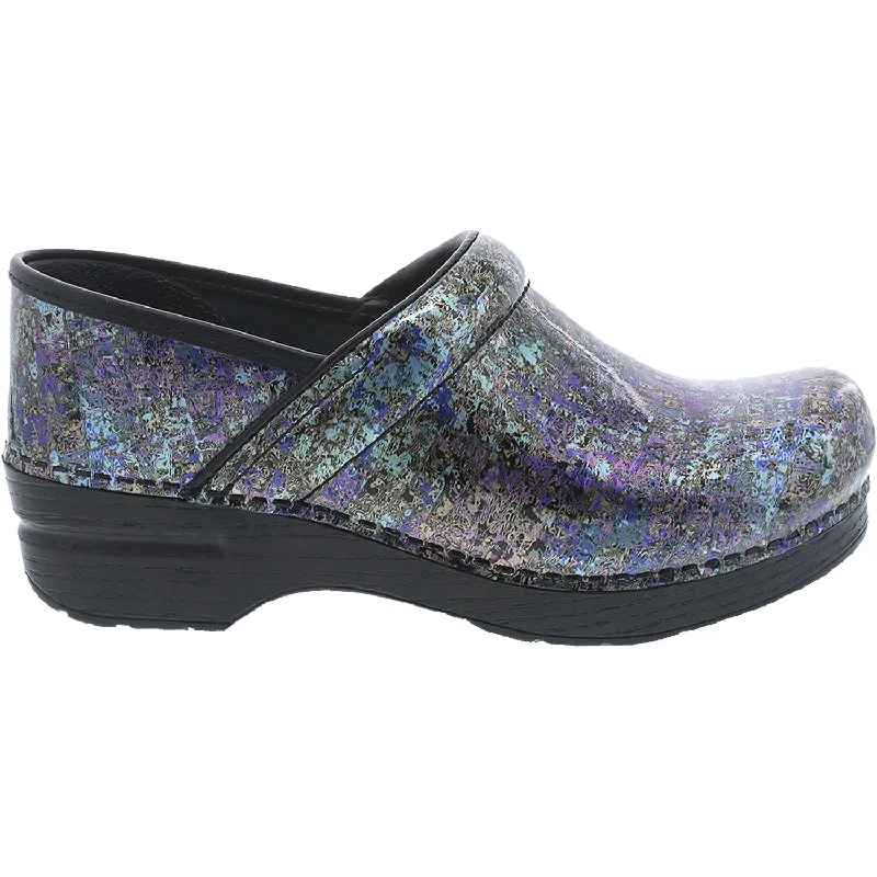 Cozy Casual Shoes Women's Dansko Professional Metallic Ink Patent