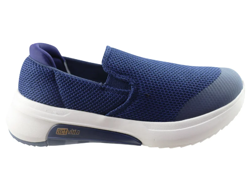Waterproof Sports Shoes Actvitta Reform Mens Comfortable Cushioned Slip On Active Shoes Waterproof Sports Shoes Actvitta Reform Mens Comfortable Cushioned Slip On Active Shoes