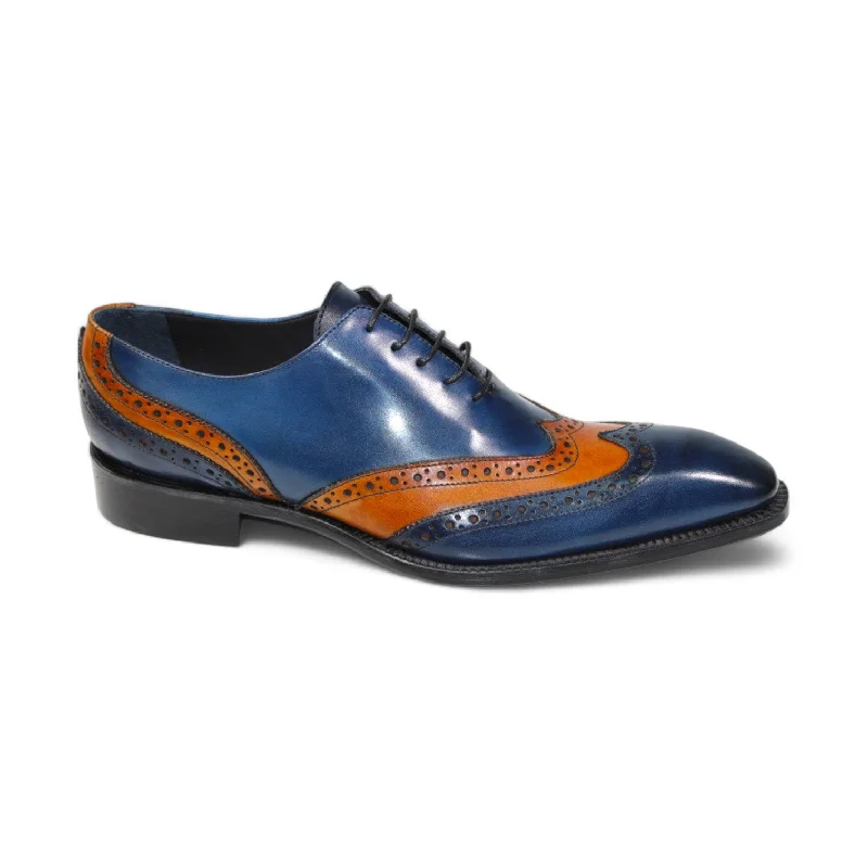 Best Hiking Shoes Online Duca Andora Men's Shoes Navy/Gold Calf-Skin Leather Oxfords (D1142) Best Hiking Shoes Online Duca Andora Men's Shoes Navy/Gold Calf-Skin Leather Oxfords (D1142)