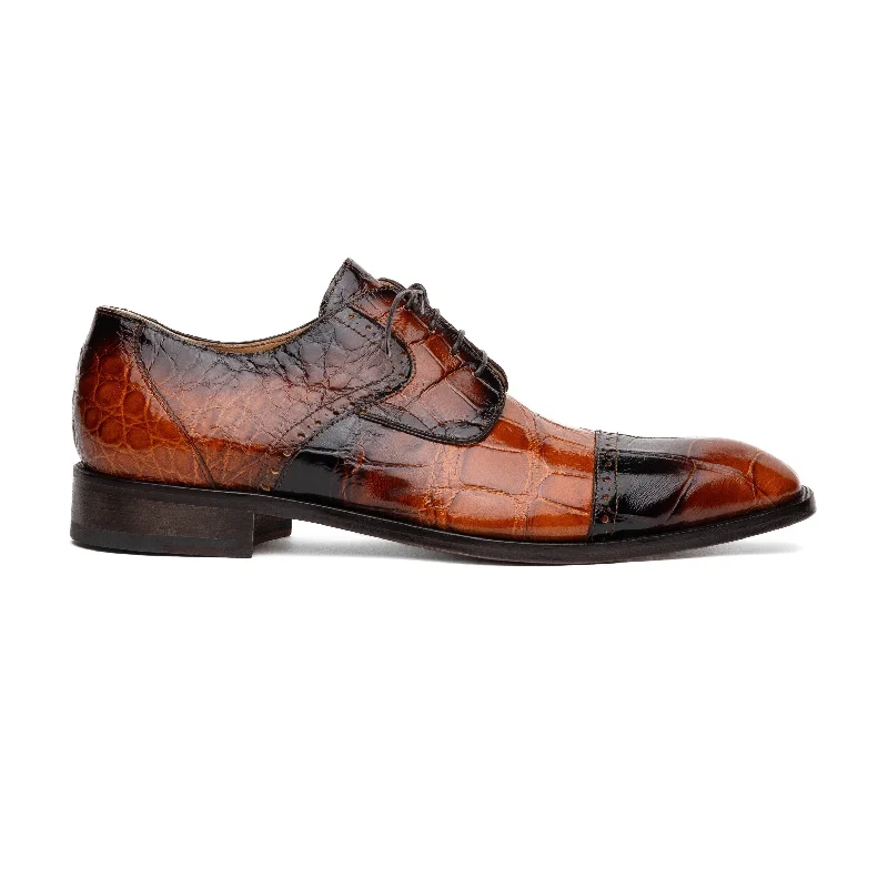 Breathable Sports Shoes Mauri Flawless 1087/2 Men's Shoes Cognac with T.Moro Finished Exotic Alligator Cap-Toe Derby Oxfords (MA5595) Breathable Sports Shoes Mauri Flawless 1087/2 Men's Shoes Cognac with T.Moro Finished Exotic Alligator Cap-Toe Derby Oxfords (MA5595)