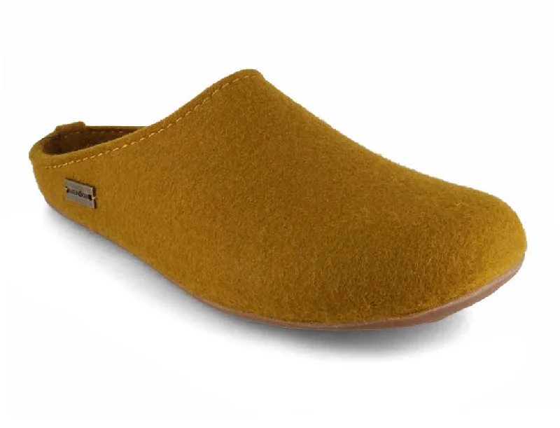 Classic Oxford Shoes HAFLINGER Men Women Slippers Everest Fundus, masala