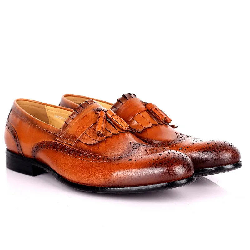 Outdoor Shoes Collection Tford Formal Comfort Brown Men's Fringe Shoes