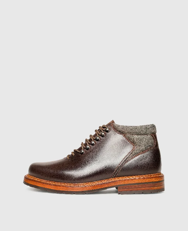 Comfortable Snow Boots Rio Plain H - Mocca