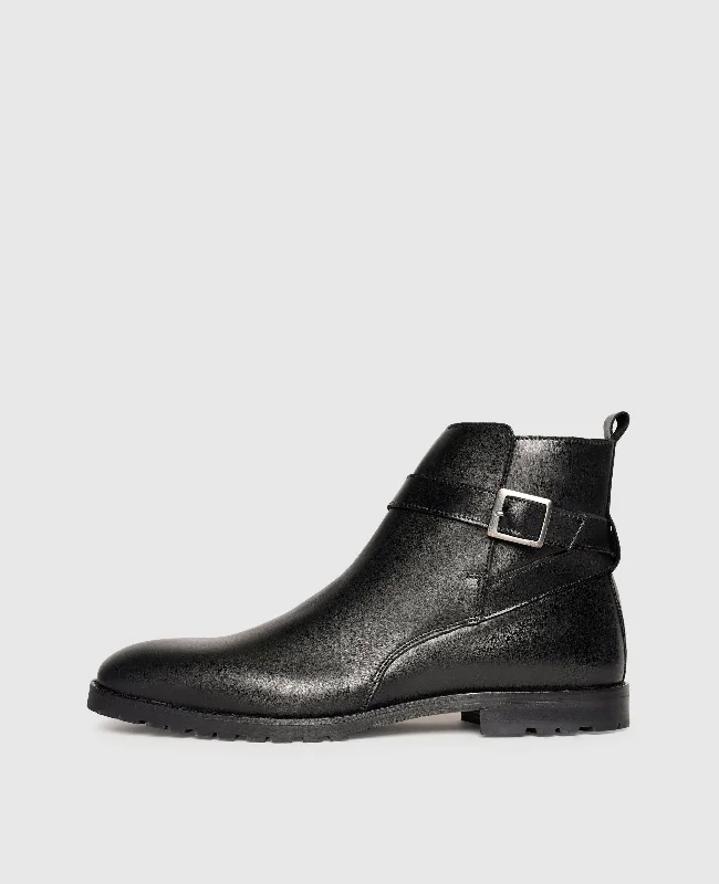 Formal Leather Shoes Wallace JPB - Black