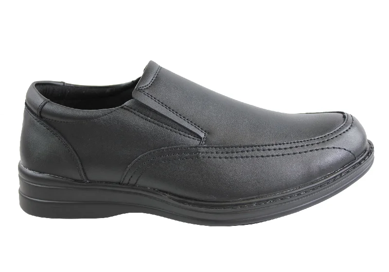 Casual Snow Shoes Grosby Jac Mens Leather Comfort Shoes