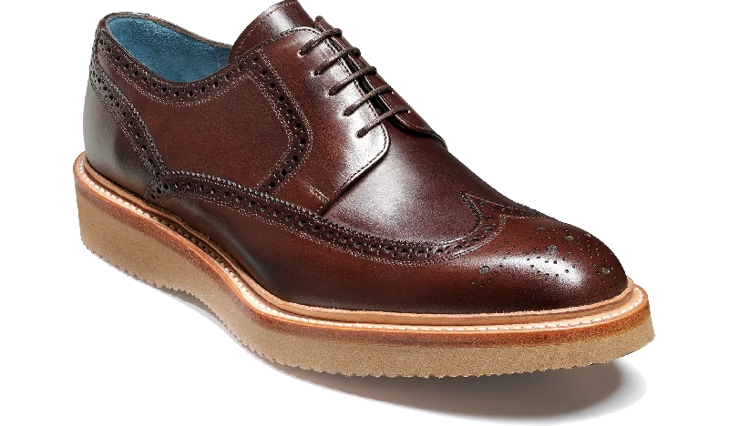 Formal Dress Footwear Bill - Chocolate Hand Painted