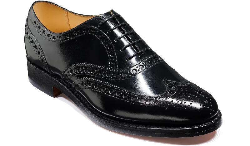 Best Dress Shoes Padstow - Black Hi-Shine